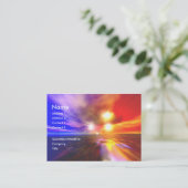 Trisuns - Helle Wasserwelt Visitenkarte (Stehend Vorderseite)