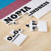 Tritanopia-Blau-Gelbe Farbenblindheit Puzzle (Seite)