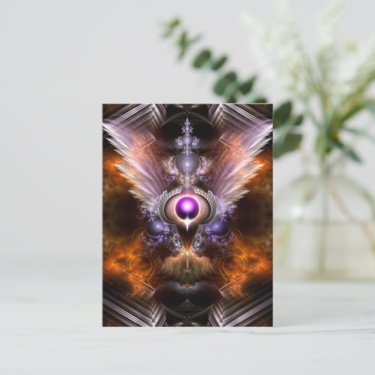 Trithilin Wings Postkarte (Stehend Vorderseite)