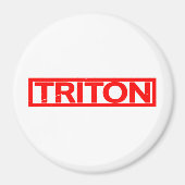Triton Briefmarke Magnet (Vorne)