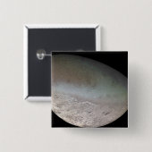 Triton, der größte Mond des Planeten Neptun Button (Vorne & Hinten)