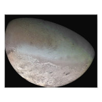 Triton, der größte Mond des Planeten Neptun