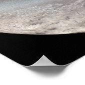 Triton, der größte Mond des Planeten Neptun Poster (Ecke)