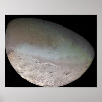 Triton, der größte Mond des Planeten Neptun