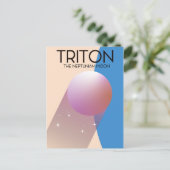 Triton - Der Neptun-Mond Postkarte (Stehend Vorderseite)