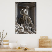 Triton in Trevi Poster (Küche)