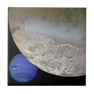 Triton mit Neptun Fliese