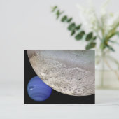 Triton mit Neptun Postkarte (Stehend Vorderseite)