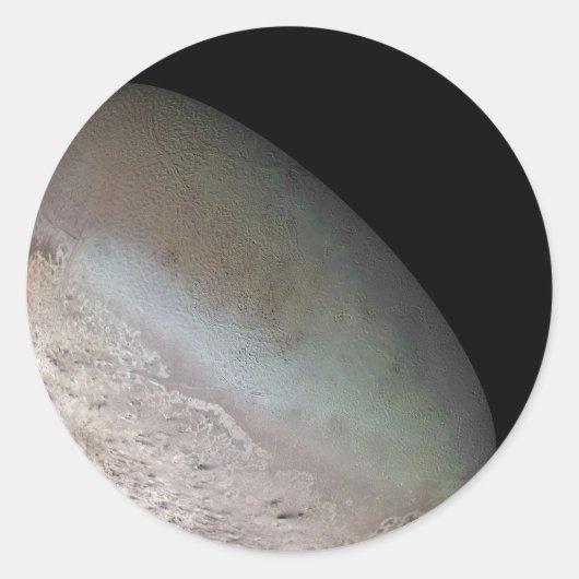 Triton Runder Aufkleber (Vorderseite)