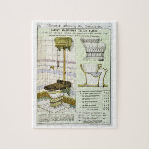 Triton-Wandschrank von einem Katalog Puzzle