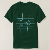 TRITONE RESOLUTION funny music theory notation tee (Design vorne)