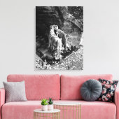 Tritonen, die die Pferde der Sonne bewässern Leinwanddruck (Insitu (Wohnzimmer))