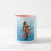 Tritons Mermaid Daughter Tasse (Zentrum)