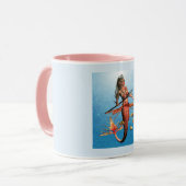 Tritons Mermaid Daughter Tasse (Vorderseite Links)