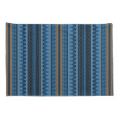 Tritons Schatz: Ägäischer Streifen Minoan Kissenbezug (Rückseite-Rechts)