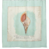 Tritons Trumpet Muschel Beach Bad Personalisiert Duschvorhang (Vorderseite)