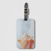 Tritonshorn-Muschel | Florida Gepäckanhänger (Vorderseite Vertikal)