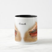 Tritonshorn-Muschel Tasse (Zentrum)