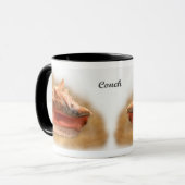 Tritonshorn-Muschel Tasse (Vorderseite Links)