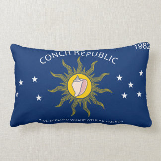 Tritonshorn-Republik-Flagge Lendenkissen