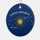 Tritonshorn-Republik Key West Keramikornament (Links)