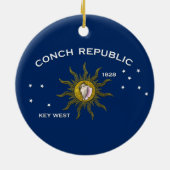 Tritonshorn-Republik Key West Keramikornament (Hinten)