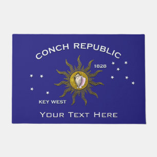Tritonshorn-Republik Key West personifizieren Fußmatte