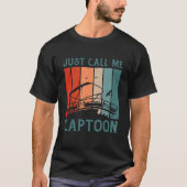 Tritoon Captain Pontoon nennt mich einfach Capto T-Shirt (Vorderseite)