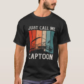 Tritoon Captain Pontoon nennt mich einfach Capto T-Shirt (Vorderseite)