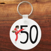 Tritt 50 schlüsselanhänger (Rückseite)