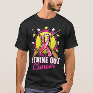 Tritt Brustkrebs Krieger Softll Rosa Band T-Shirt