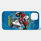 Tritt dem American Football bei Step into Victory Case-Mate iPhone Hülle (Rückseite (Horizontal))