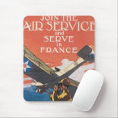 Tritt dem Luftdienst bei Mousepad (Mit Mouse)
