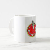 Tritt dem Zirkus bei Kaffeetasse (Vorderseite Links)
