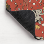 Tritt dem Zirkusmuster bei Mousepad (Ecke)