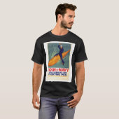 Tritt der Navy bei T-Shirt (Vorne ganz)