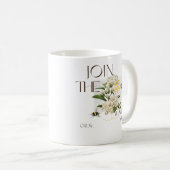 Tritt der Waggle Dance Crew für ein Mindfulness-Ge Kaffeetasse (VorderseiteRechts)