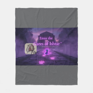 Tritt durch die Tore von Ishtar  Fleecedecke
