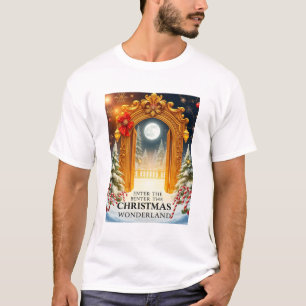 **Tritt ein in das Weihnachtswunderland** T-Shirt
