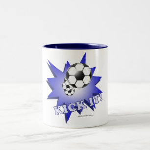 Tritt Ein! Zweifarbige Tasse