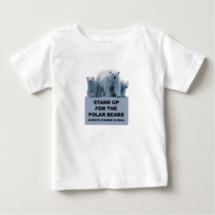 Tritt für die Eisbären ein Baby T-shirt