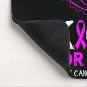 Tritt für Fußballdesign Brustkrebs Mousepad (Ecke)