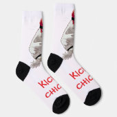 Tritt-Huhn Socken (Rechts)