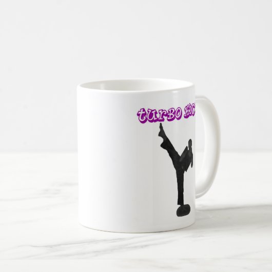 Tritt Kickboxing Tasse (VorderseiteRechts)
