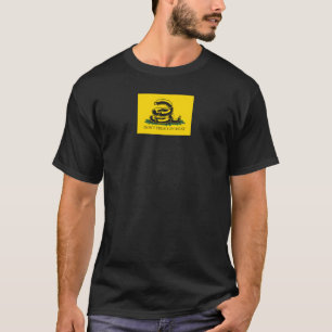 Tritt nicht auf Fleisch lustige Gadsden-Flag-Parod T-Shirt