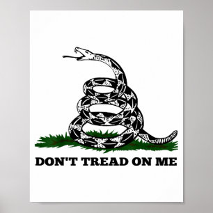 Tritt nicht auf mich 2. Verfassungszusatz Patrioti Poster