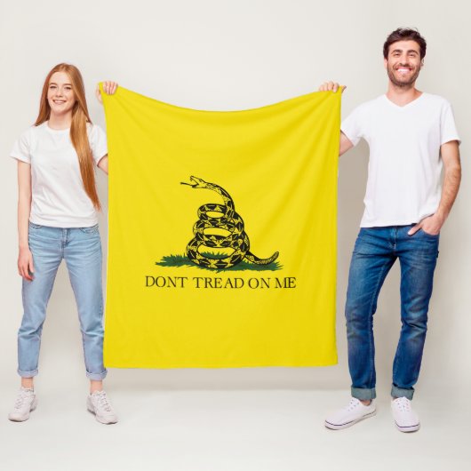 Tritt nicht auf mich fleecedecke (Beispiel)