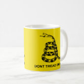 Tritt nicht auf mich kaffeetasse (VorderseiteRechts)