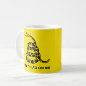 Tritt nicht auf mich kaffeetasse (Vorderseite Links)