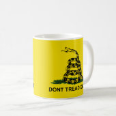 Tritt nicht auf mich kaffeetasse (VorderseiteRechts)